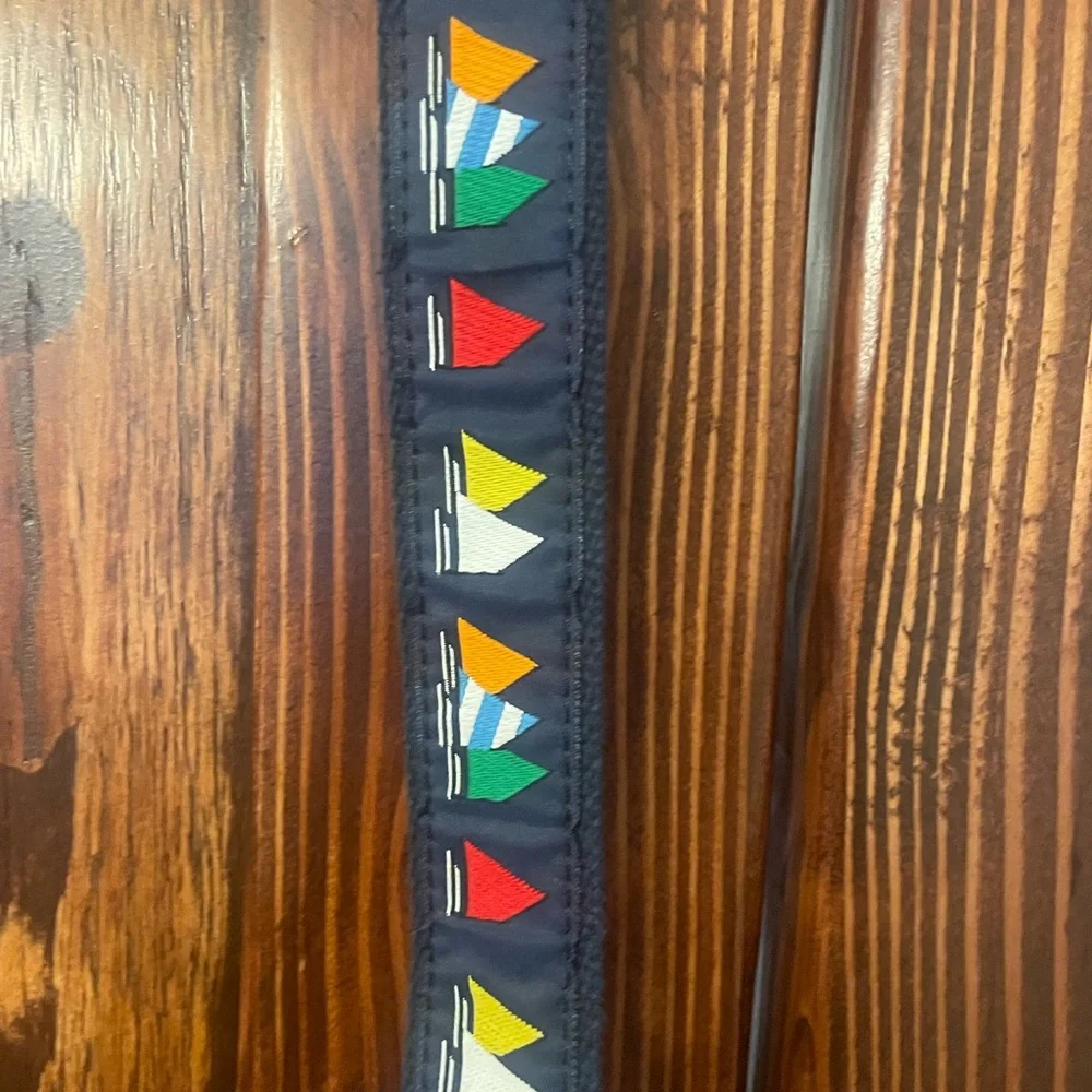 Preston nautical print belt